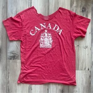 Canada Red Graphic Unisex T-shirt